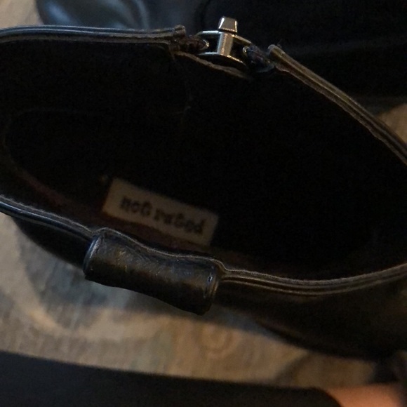 Not Rates black zip booties - Picture 4 of 6